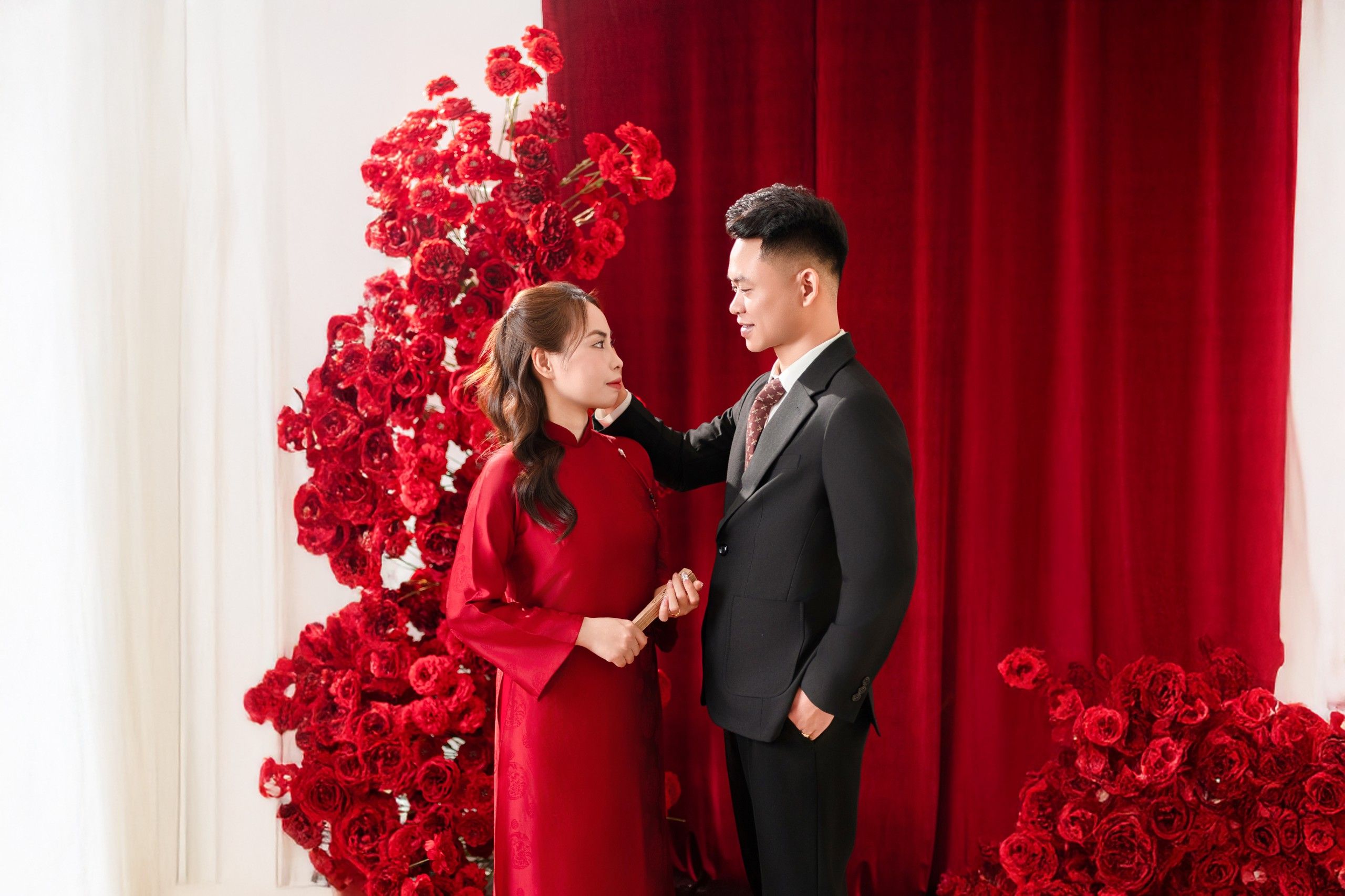 Thiệp Mời Cưới : Mạnh Mến – Đào Thắm