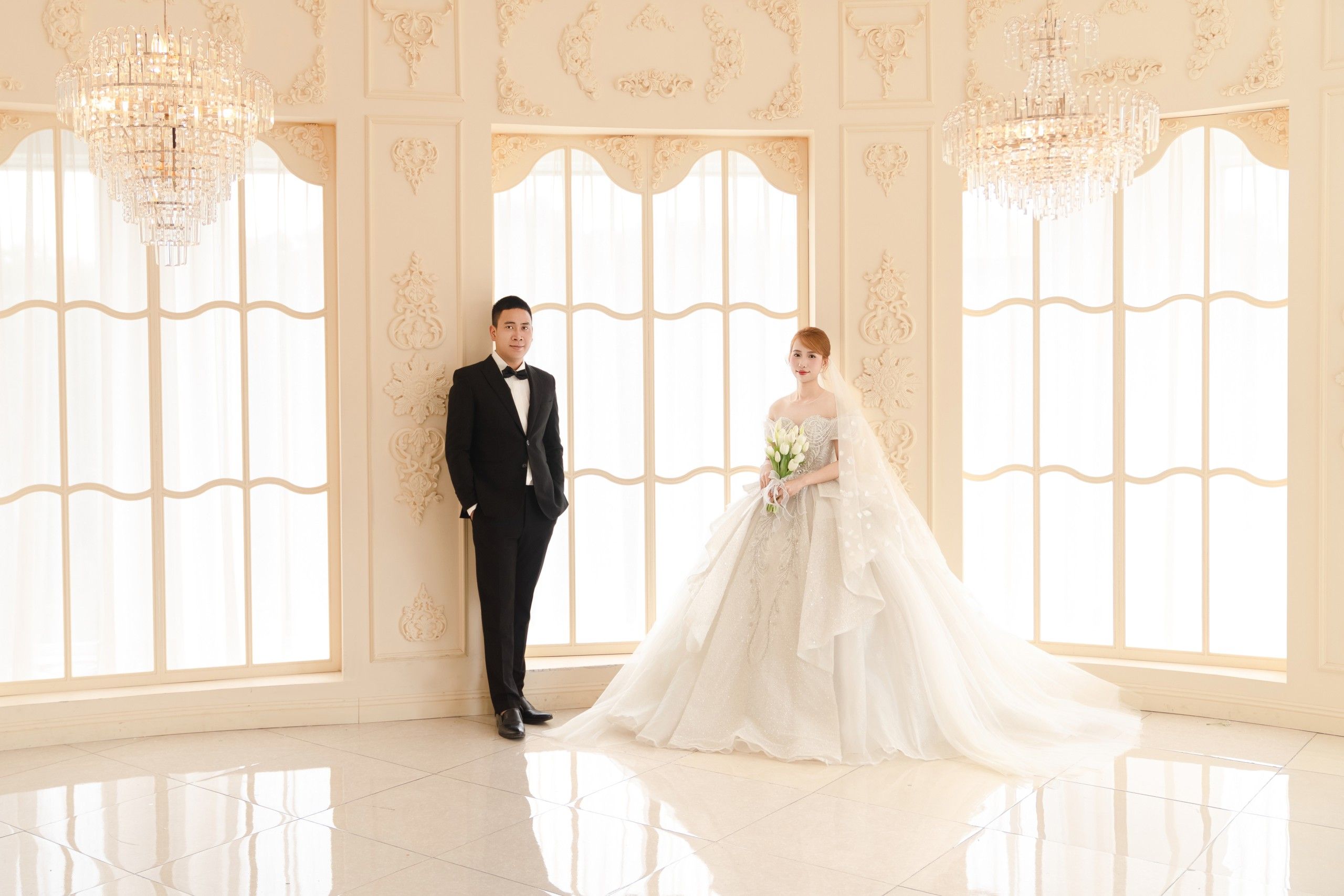 Thiệp Mời Cưới : La Tú – Cúc Kim